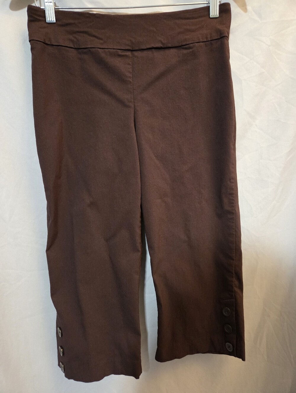 Denver Hayes Brown Capri Pants